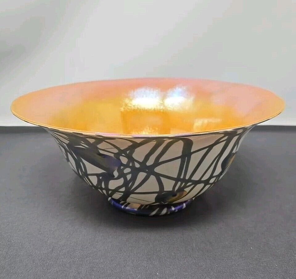 Durand Art Glass Hearts & Vines Bowl (1 of 14)