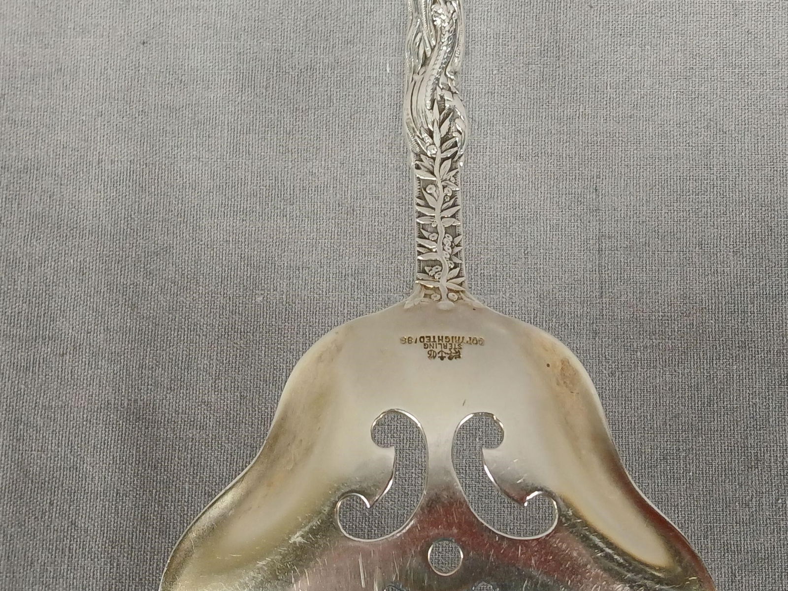 Gorham Versailles Sterling Silver Asparagus Server - 9