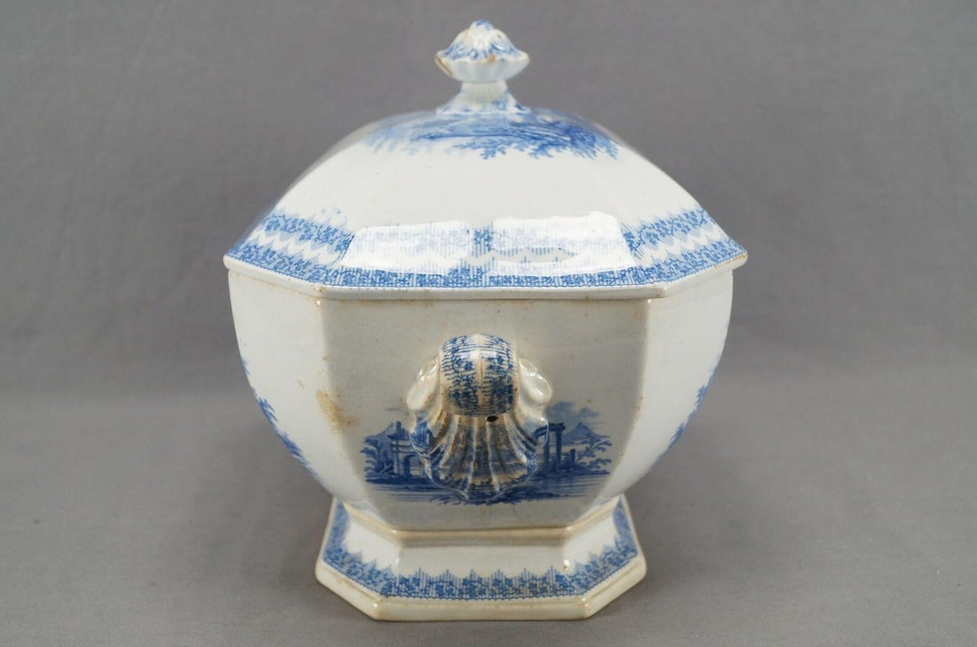 Ridgway Archipelago Transferware Large Tureen - 2