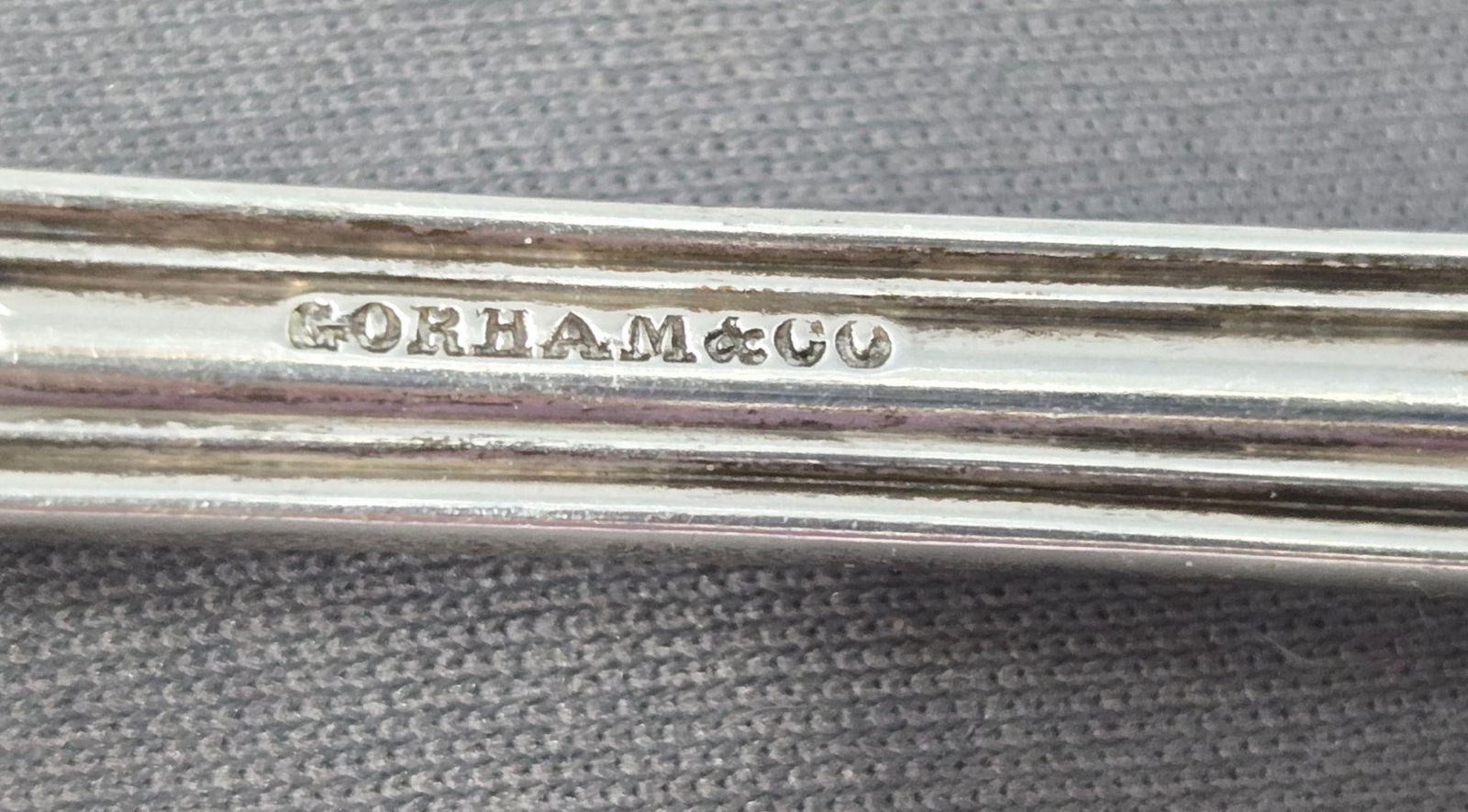 Gorham Coin Silver Soft Cheese Spoon - 7