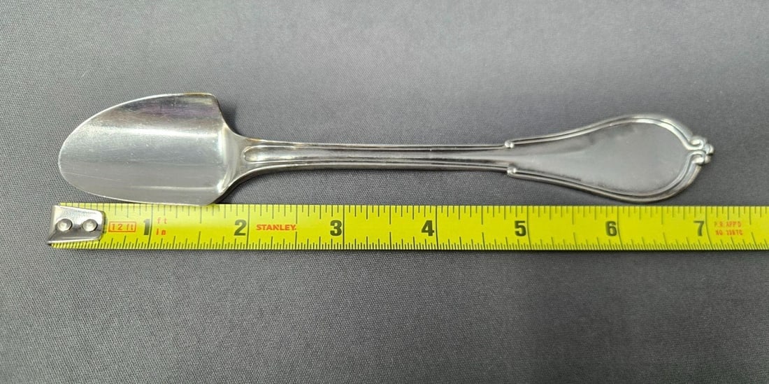 Gorham Coin Silver Soft Cheese Spoon - 9