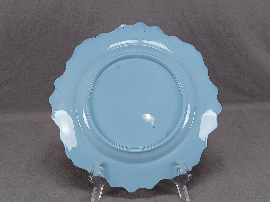 Ridgway Pattern 290 Blue Earthenware Plate - 8