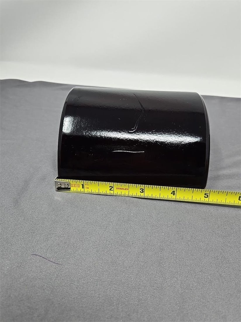 Blenko MCM Half Moon Bookends Root Beer Amber - 8