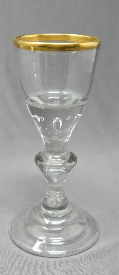 Lauenstein Controlled Bubble Stem Wine C. 1770 - 12