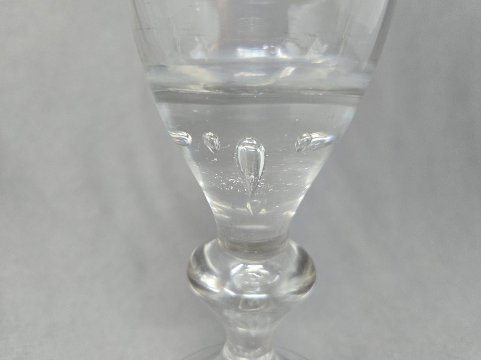Lauenstein Controlled Bubble Stem Wine C. 1770 - 2