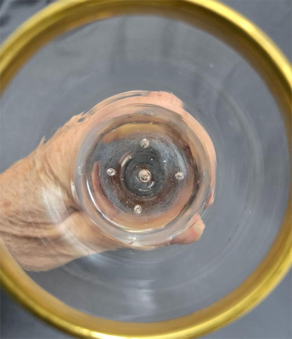 Lauenstein Controlled Bubble Stem Wine C. 1770 - 9