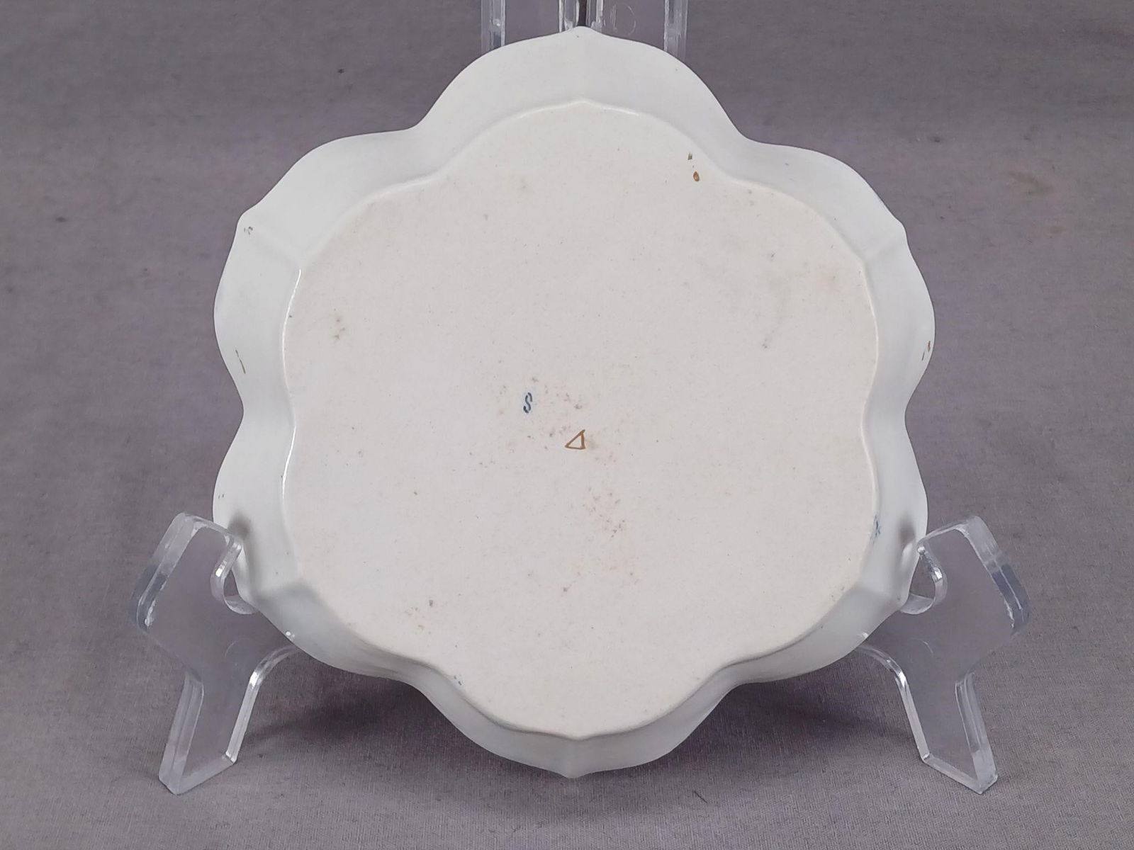 Caughley Temple Pattern Teapot Stand C.1775-1790 - 8