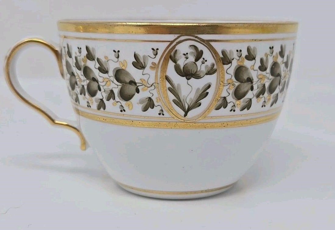 Spode Pattern 334 Cup & Saucer C. 1802 - 14