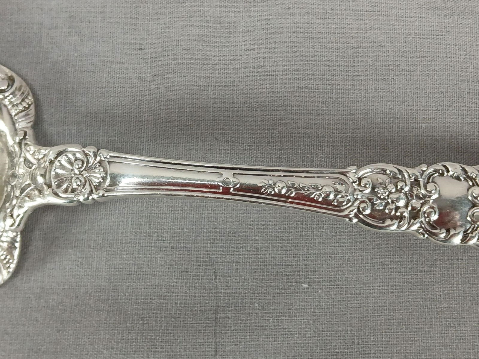 Gorham Baronial Old Sterling Silver Fish Fork - 3