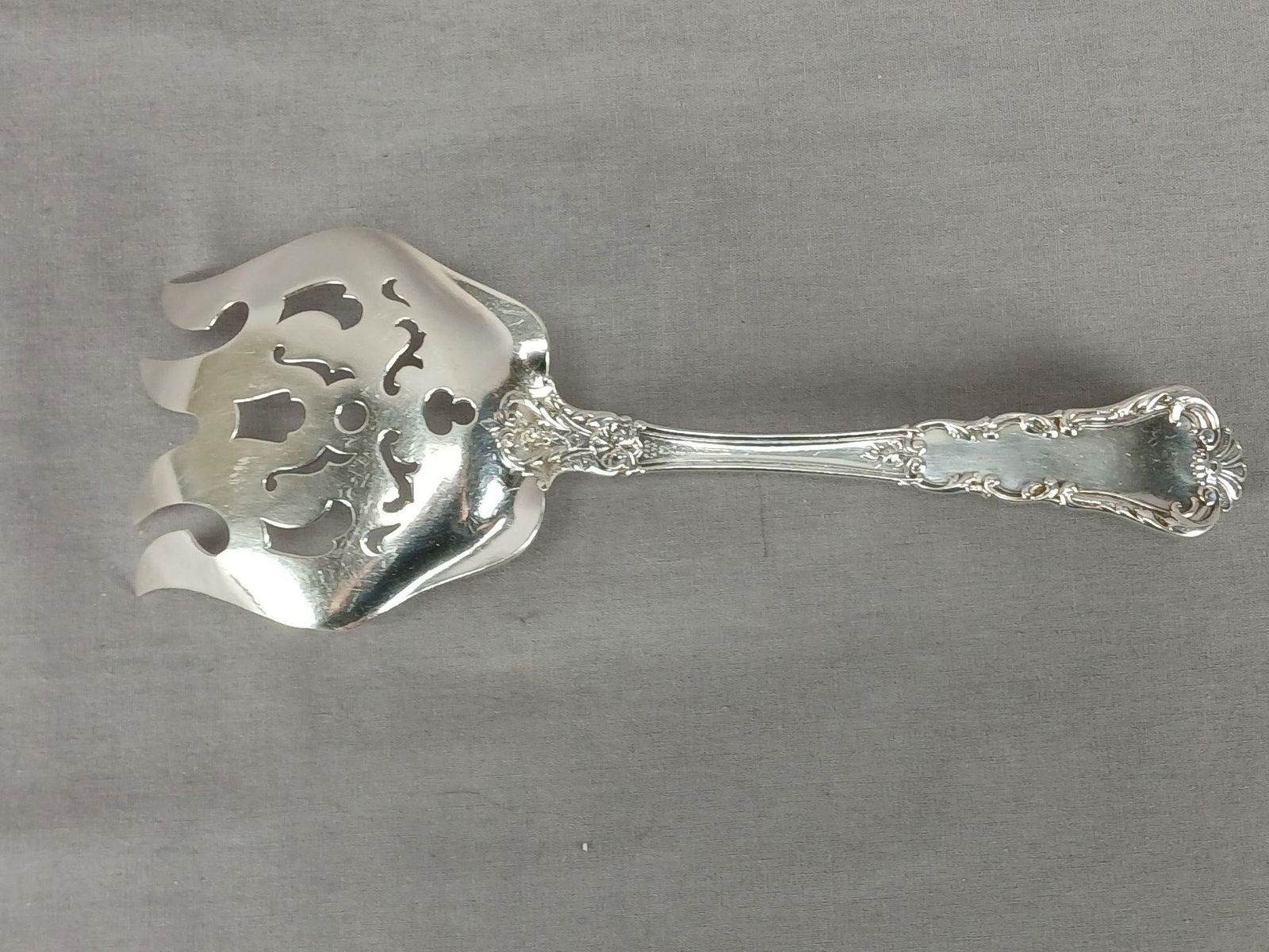 Gorham Baronial Old Sterling Silver Fish Fork - 5