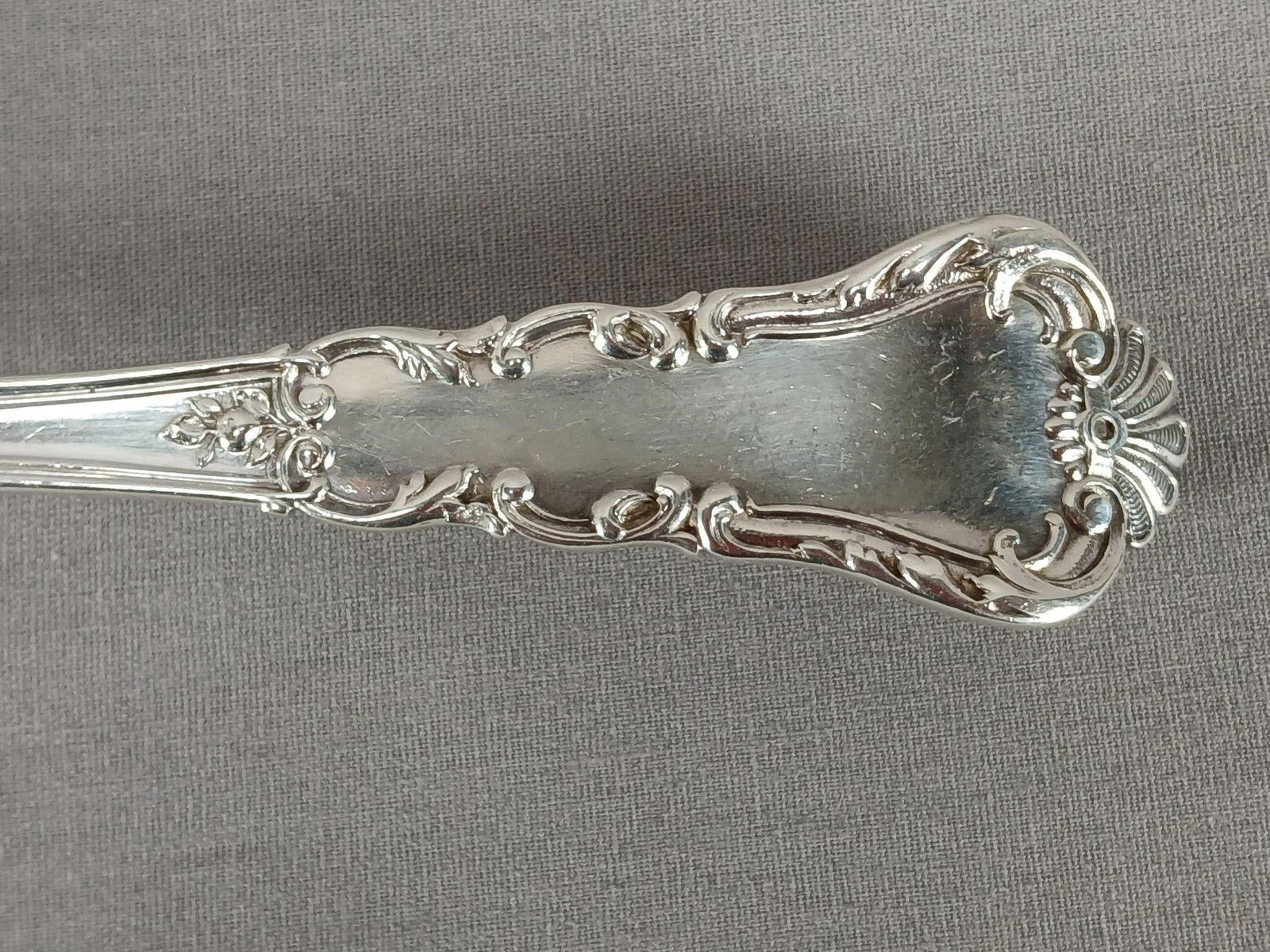 Gorham Baronial Old Sterling Silver Fish Fork - 6