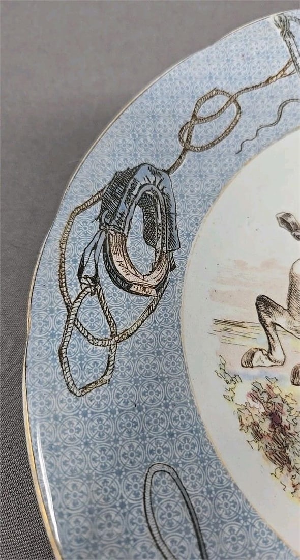 Sarreguemines Russe Pattern Plate - 4