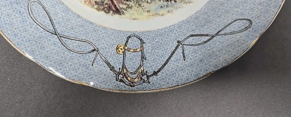 Sarreguemines Russe Pattern Plate - 5