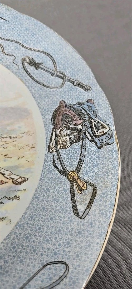 Sarreguemines Russe Pattern Plate - 6