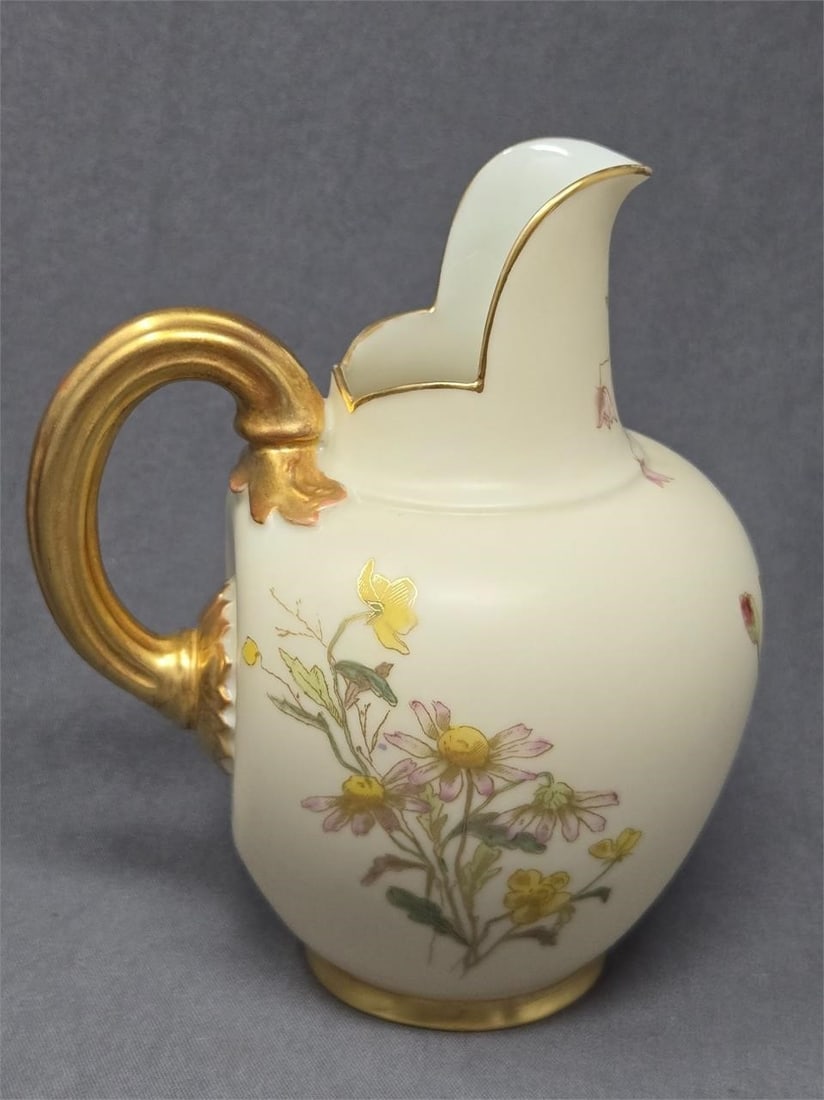 Royal Worcester Blush Ivory Flat Back 5" Jug (1 of 6)