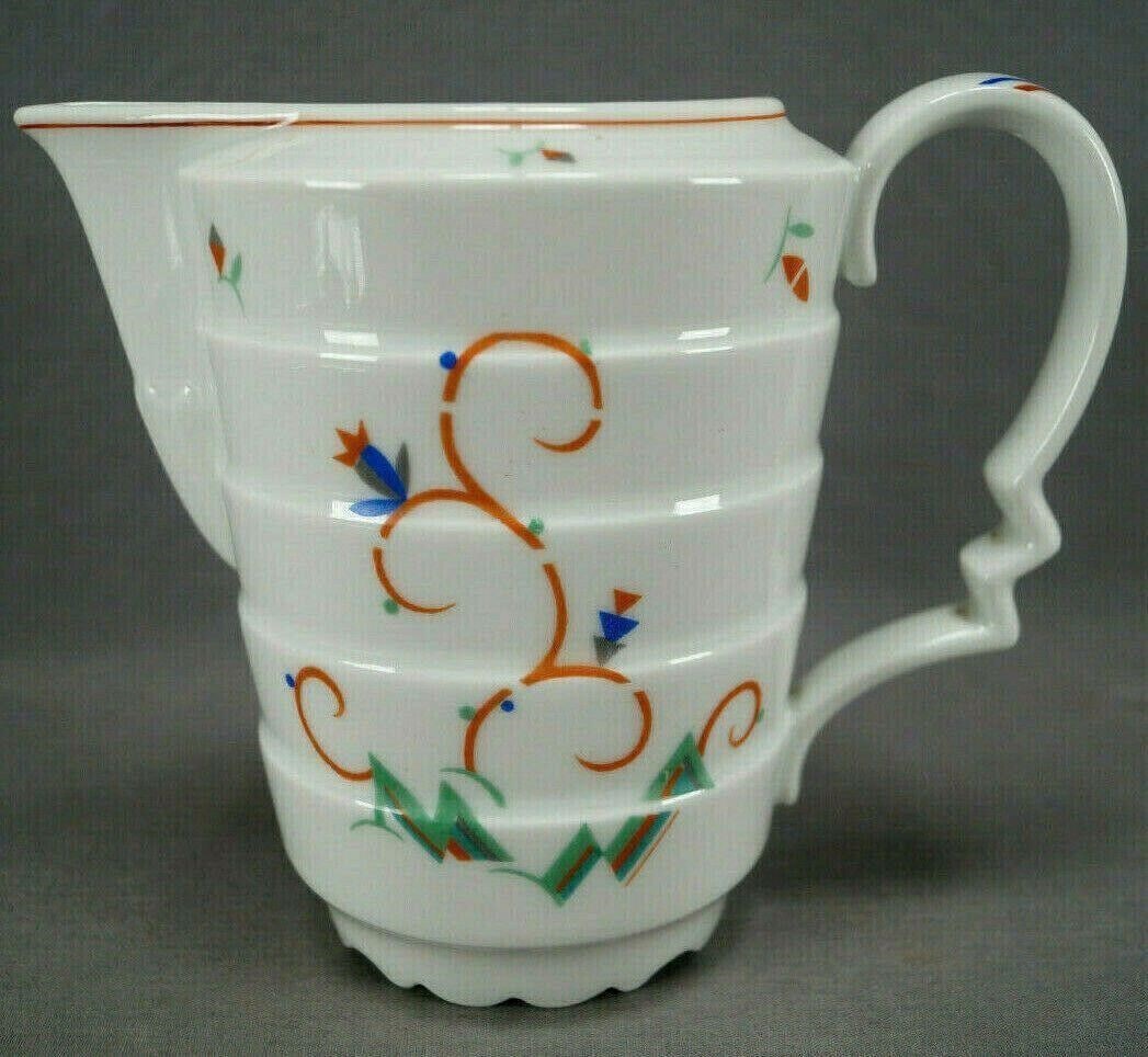 Rosenthal Madeleine Art Deco Floral Pitcher (1 of 8)