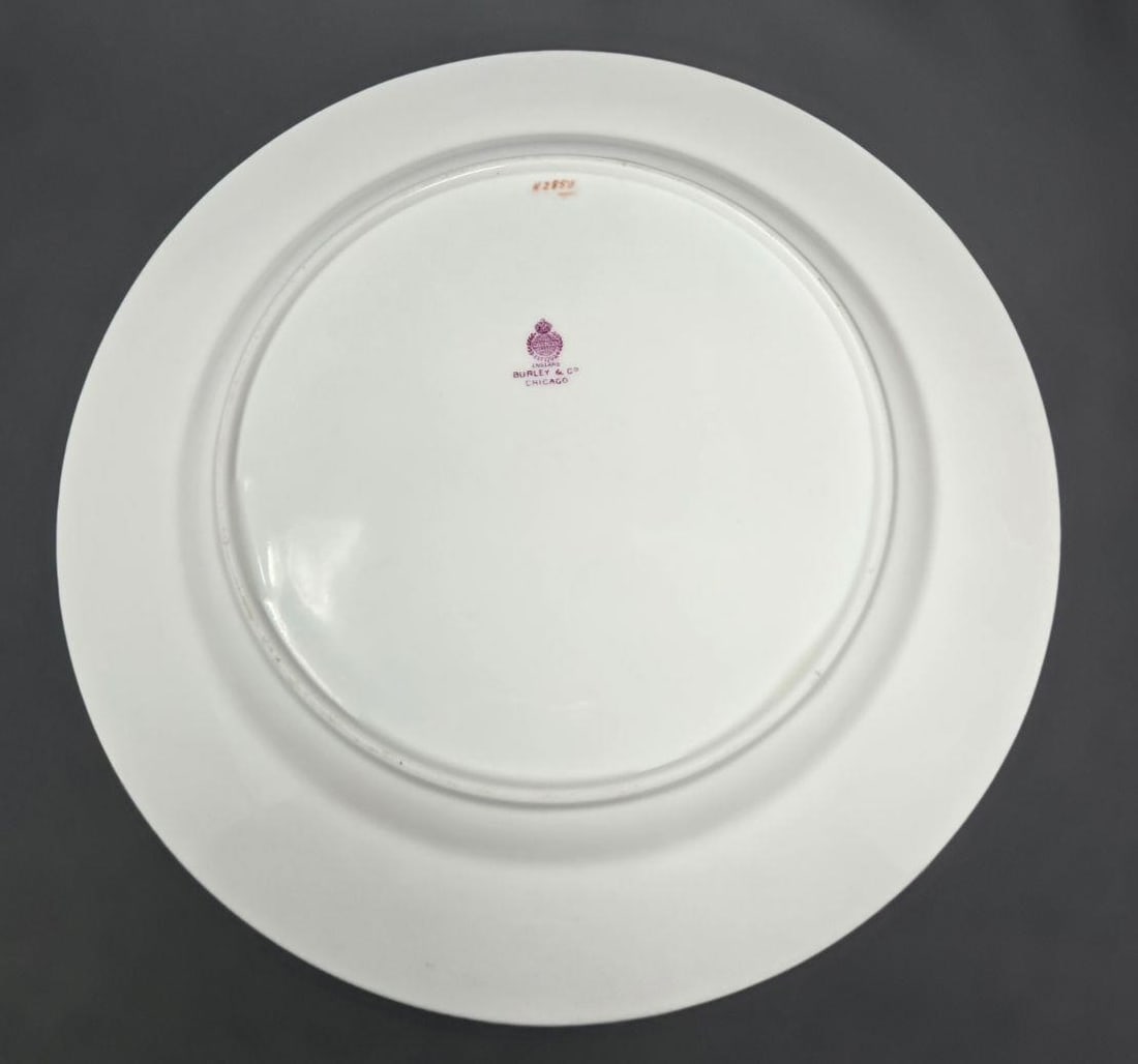 Set 12 Minton Dinner Plates Pattern H 2850 - 4