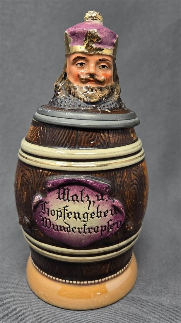 Adolf Diesinger Gambrinus Stein Form 724 .25L (1 of 9)