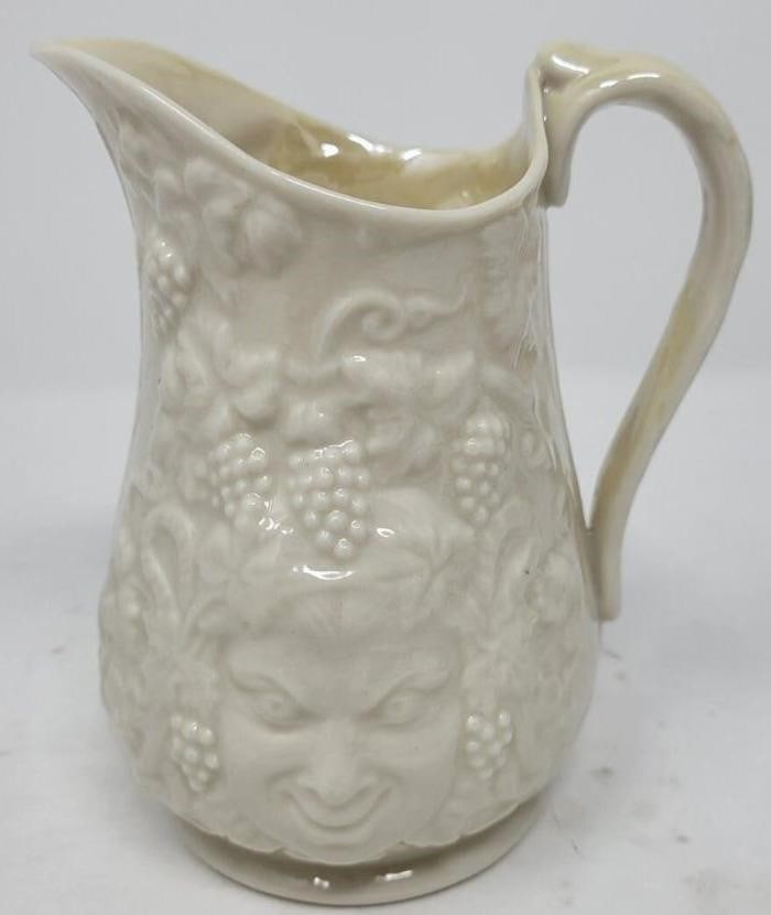Belleek Bacchus Creamer 3rd Black Mark 4 3/4" (1 of 11)