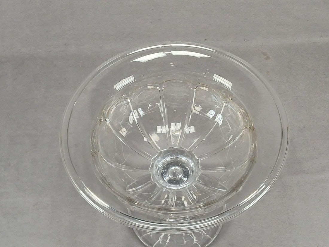Pittsburgh Pattern Molded Flint Glass Compote - 5