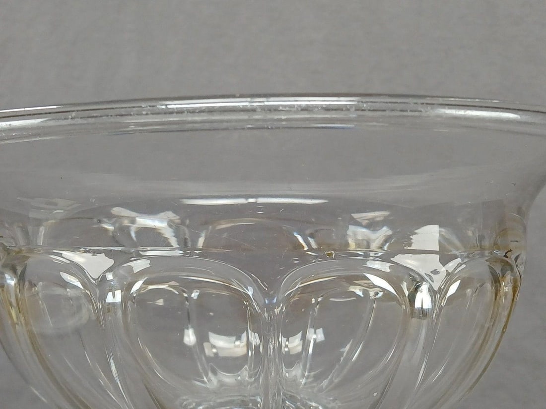 Pittsburgh Pattern Molded Flint Glass Compote - 7