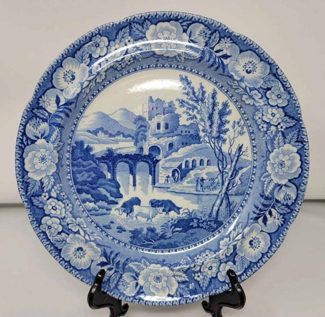 Robert Hamilton Staffordshire Plate Ruined Castle (1 of 5)