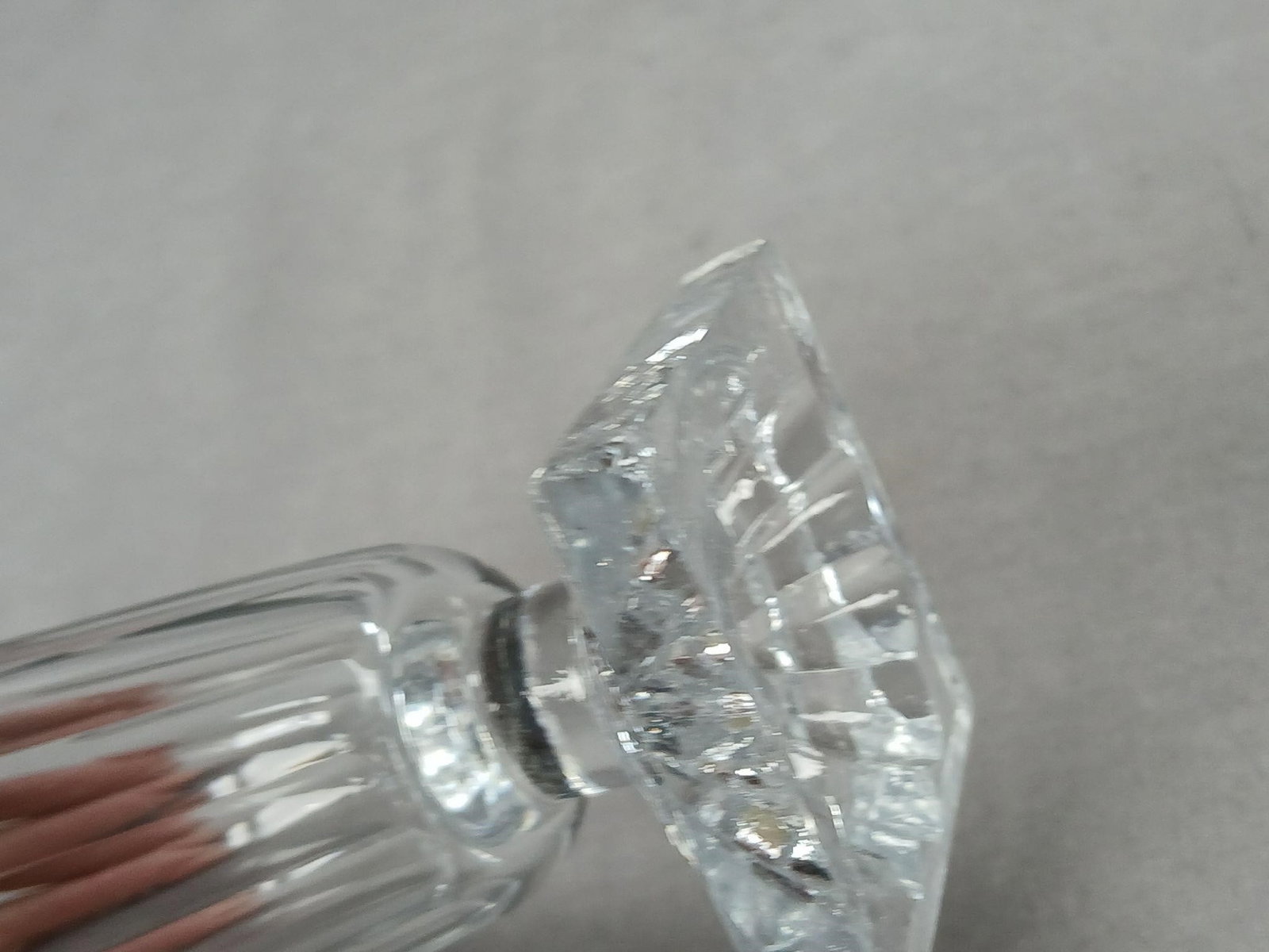 6 Anglo Irish Lemon Squeezer Base Jelly Glasses - 10