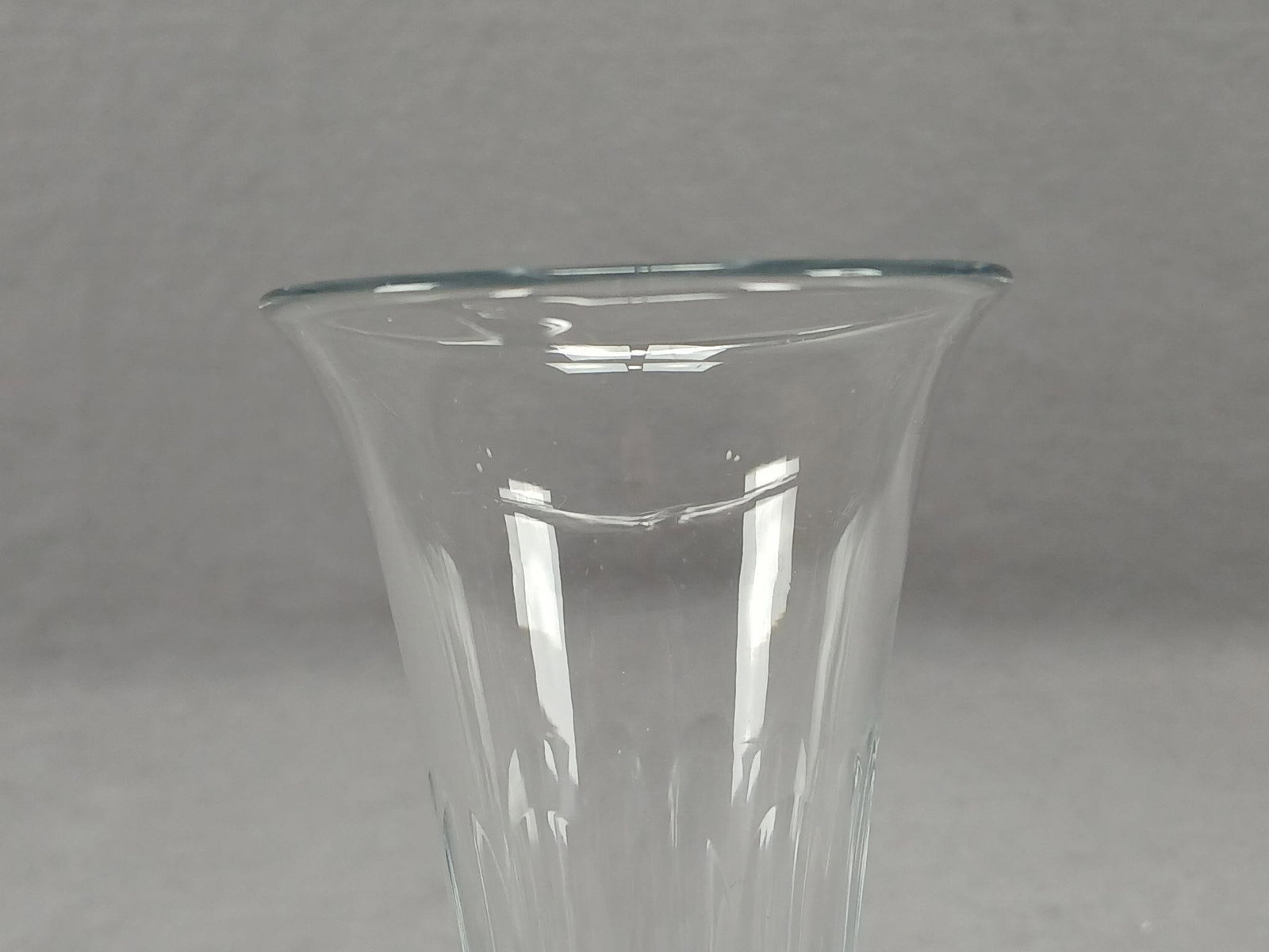 6 Anglo Irish Lemon Squeezer Base Jelly Glasses - 6