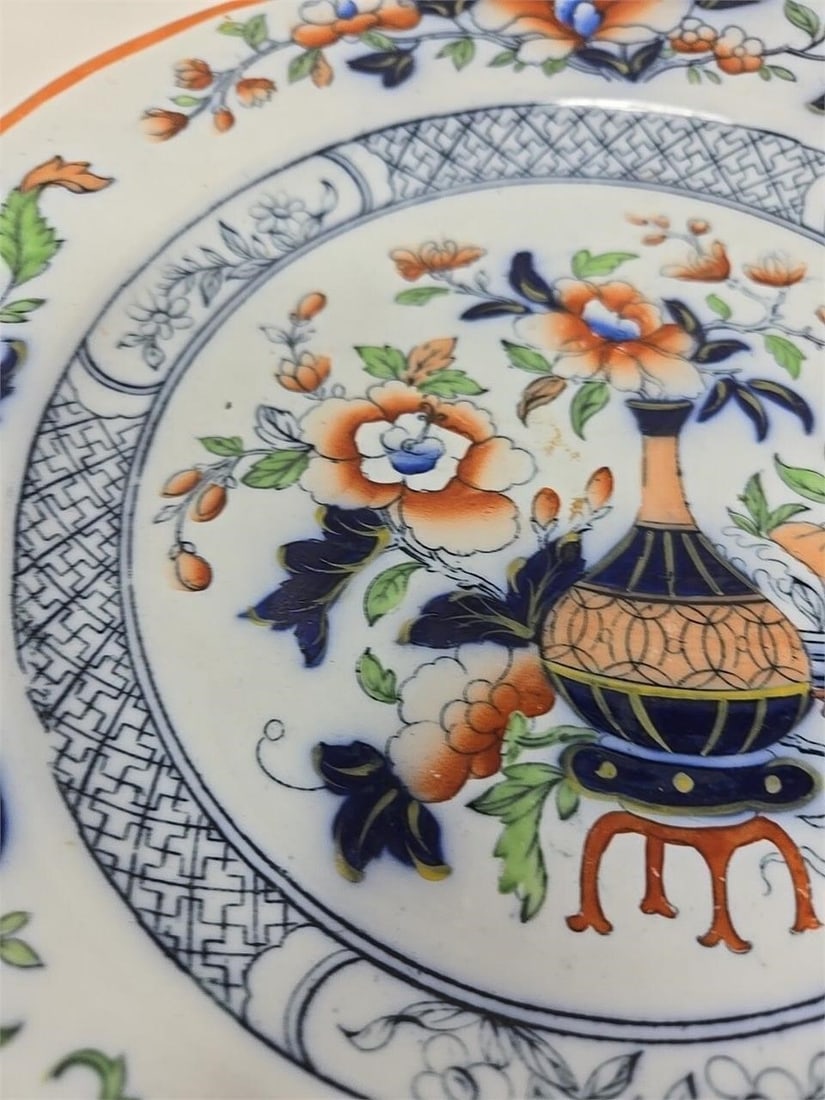 Cauldon England Dinner Plate Polychrome - 3