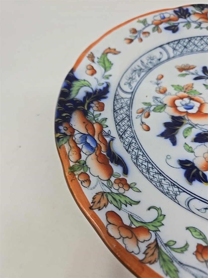 Cauldon England Dinner Plate Polychrome - 4