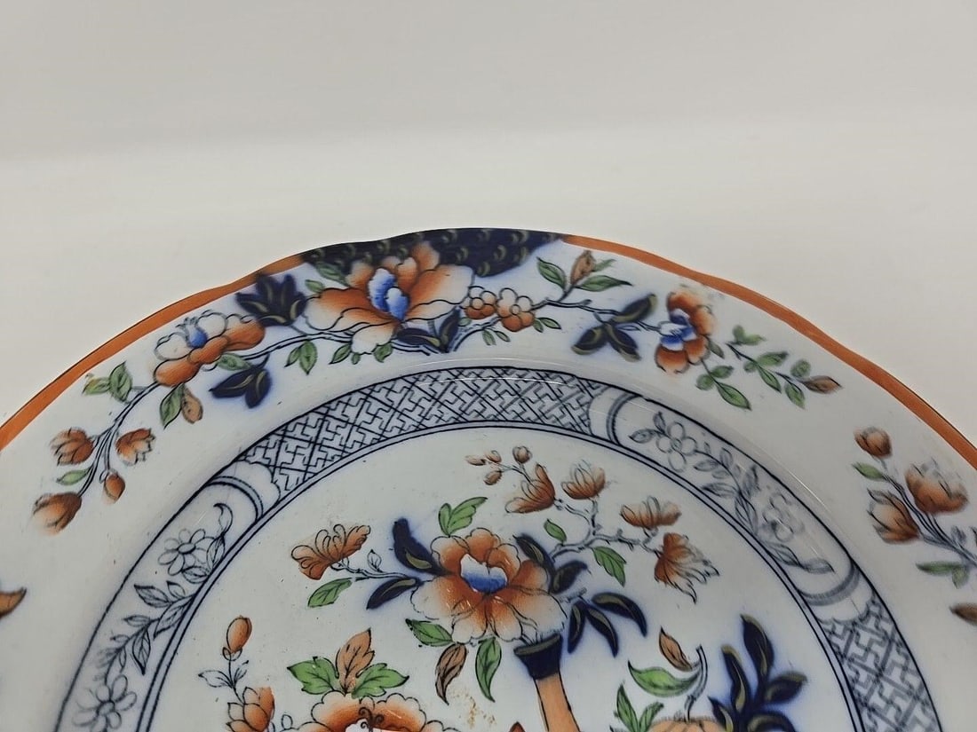Cauldon England Dinner Plate Polychrome - 5