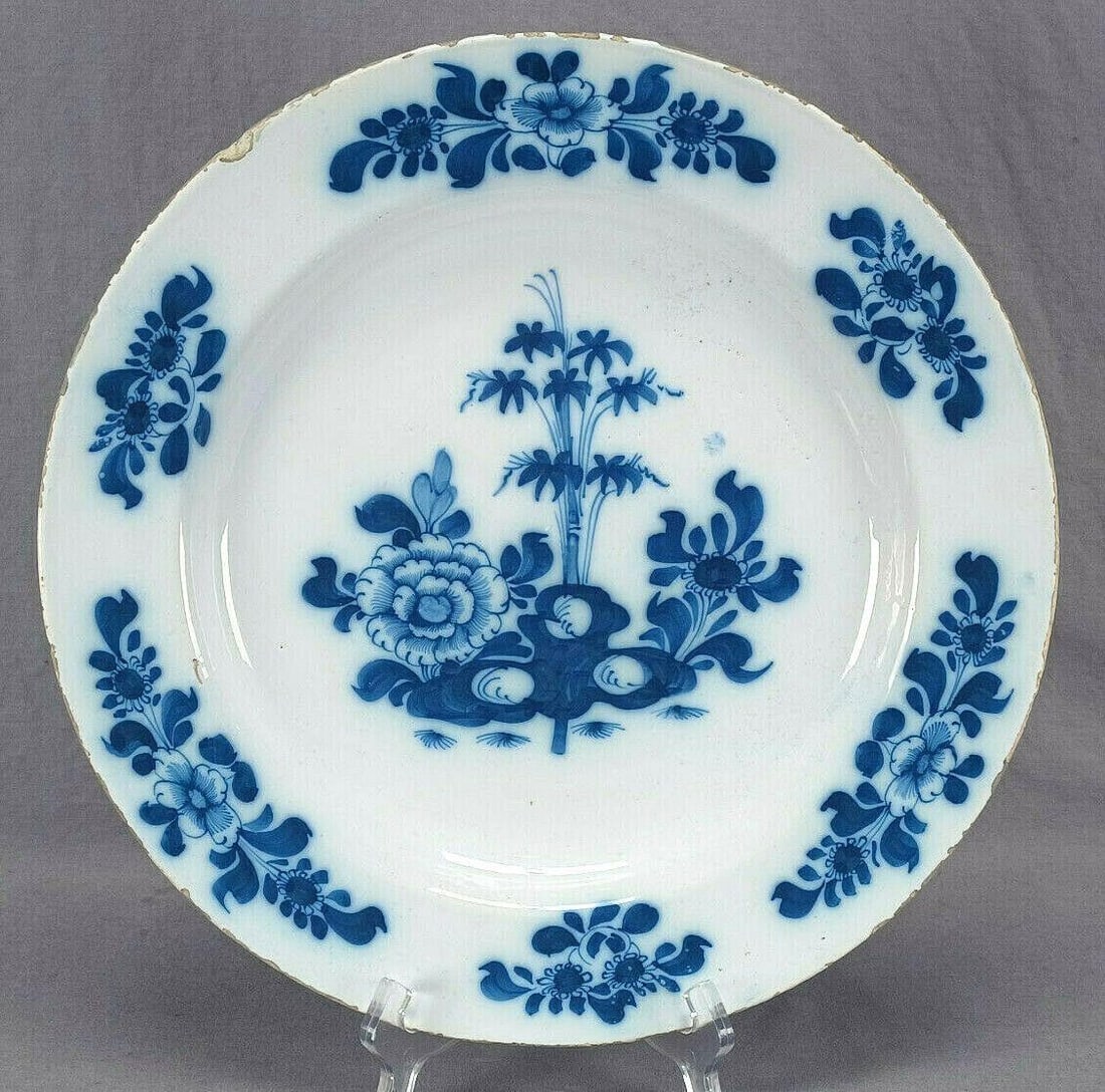 18th Century English Delft 13 5/8 Inch Charger (1 of 12)
