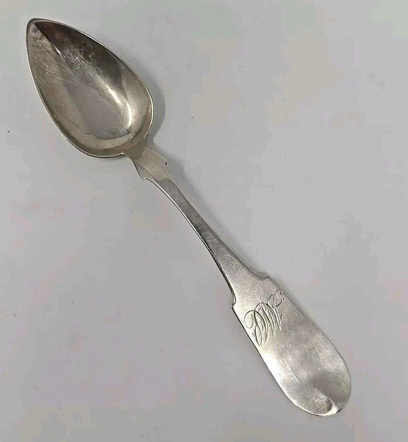 E. J. Roberts Philadelphia Coin Silver Teaspoon (1 of 6)
