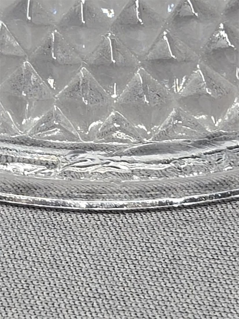 EAPG Sharp Diamond Pattern Sugar & Creamer - 19