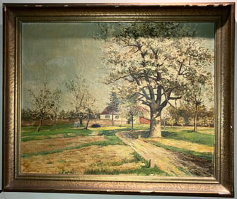 Signed Oil on Canvas by E. Seitter
