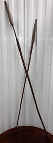 Pair of African Kuba Spears/Lance
