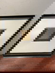 Signed Mono print by Stephen Coorbois 1998: Signed mono print by Stephen Coorbois. Dated 1998. Good condition. Dimensions are: 5” tall x 6” wide, frame dimensions are: 14” tall x 16” wide. Pickup location: 