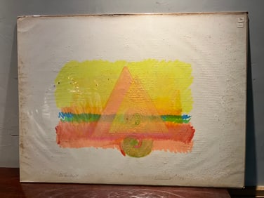 Signed Oil Painting by R. Eismont ‘74