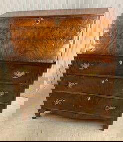 Period Hepplewhite Mahogany Desk