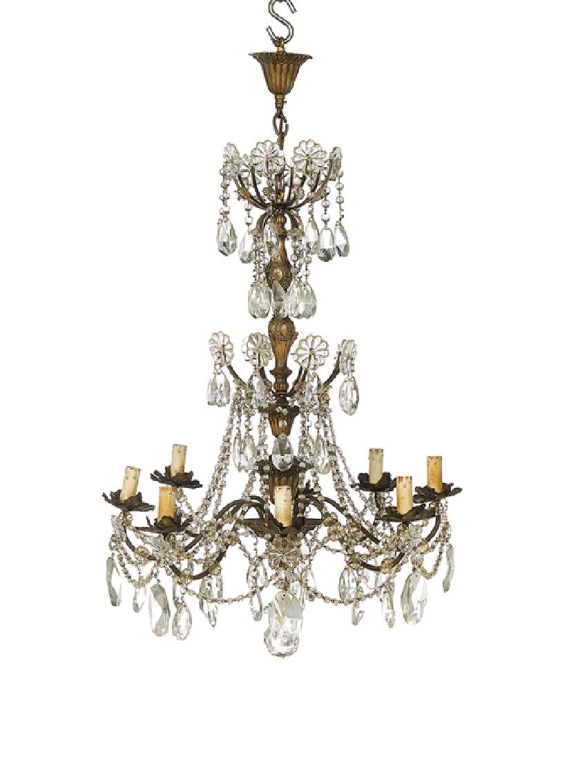 Continental Rococo-Style Chandelier (1 of 1)