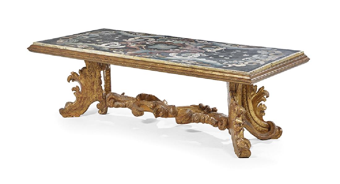 Italian Giltwood and Scagliola-Top Table (1 of 2)