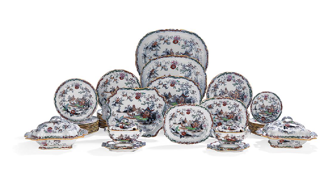 Ashworth Bros. Ironstone Partial Dinner Service (1 of 3)