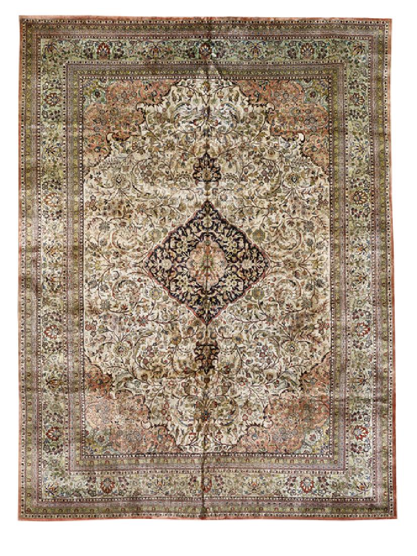 Tabriz Silk Carpet (1 of 1)