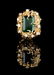 14 Kt. Gold, Tourmaline and Diamond Ring