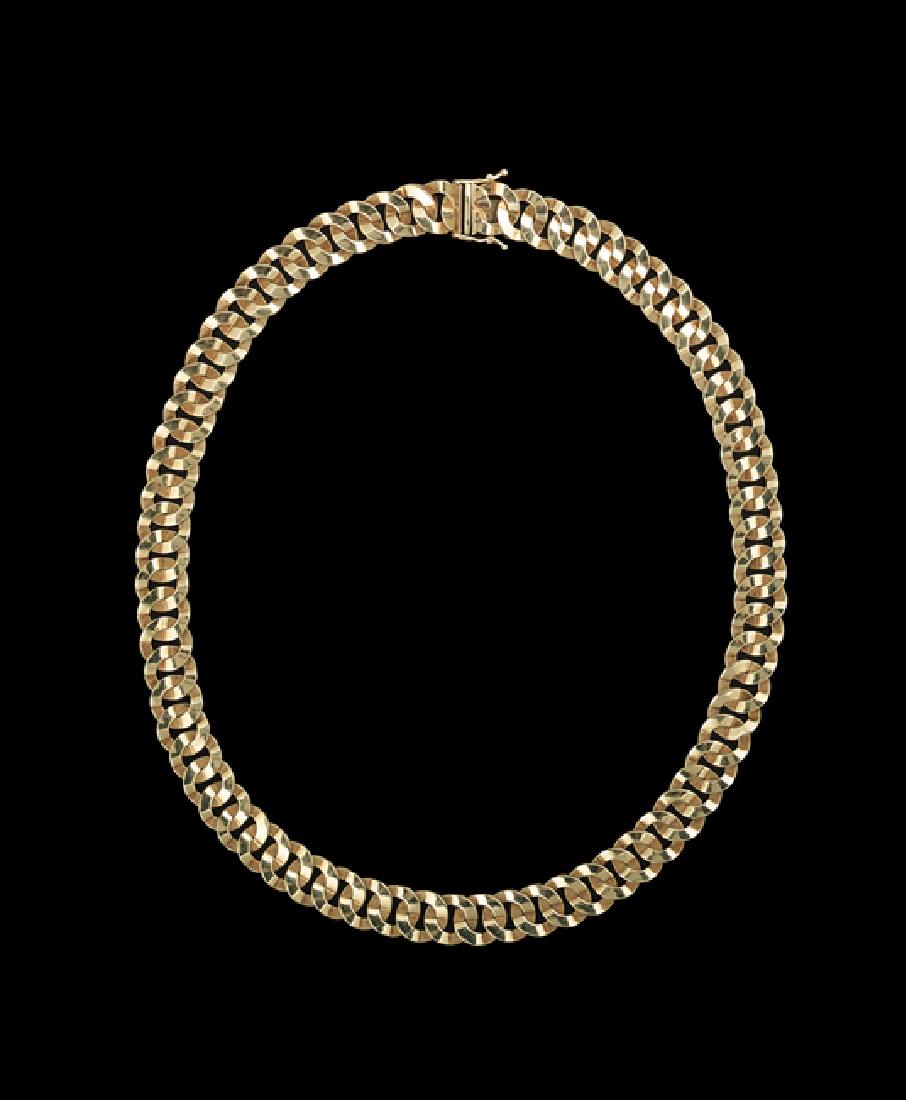 Italian 14 Kt. Gold Convertible Necklace/Bracelet (1 of 2)