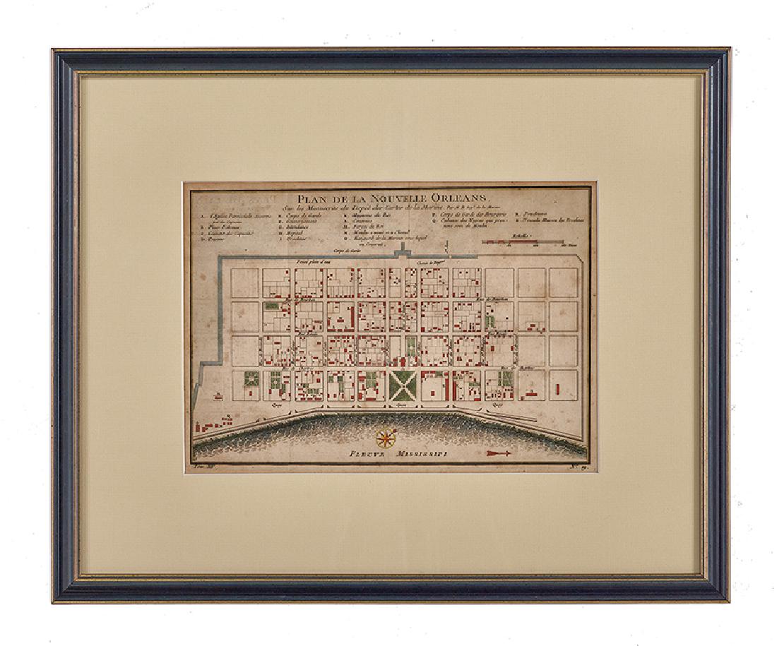 J.-N. Bellin, "Plan de la Nouvelle Orleans" (1 of 1)