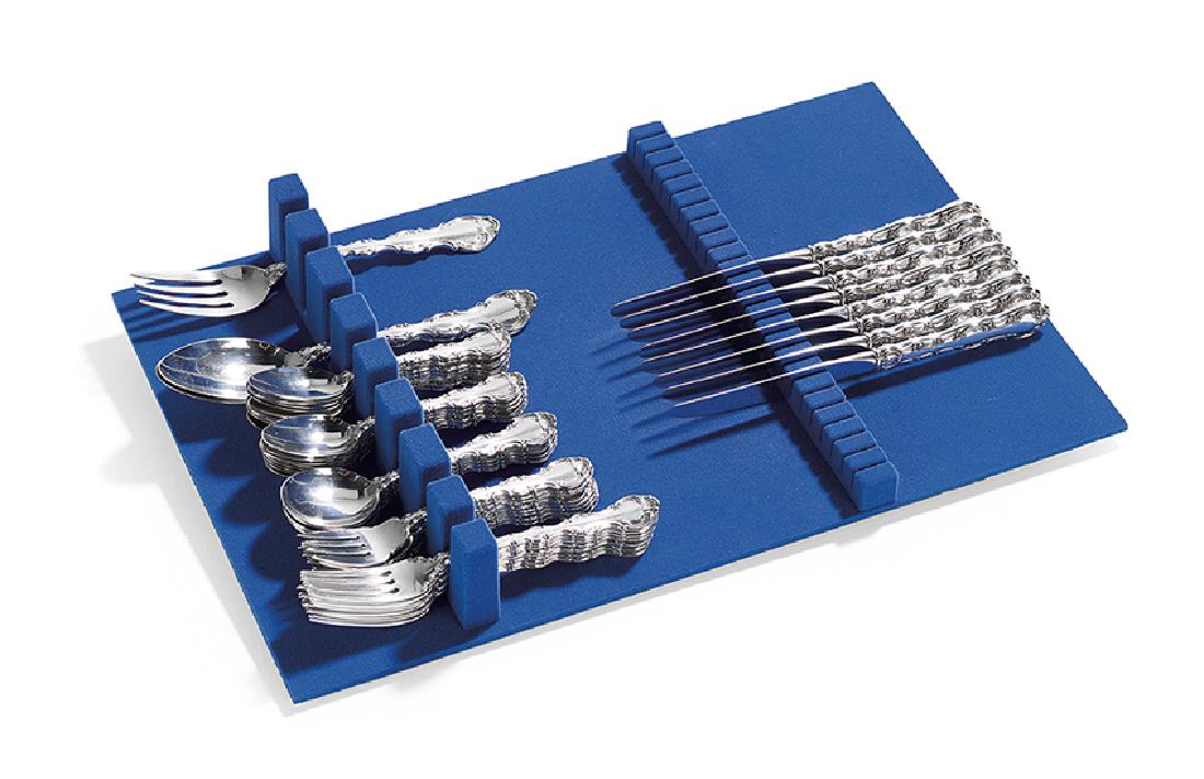 49 Pcs. of Gorham "Strasbourg" Silver Flatware (1 of 2)