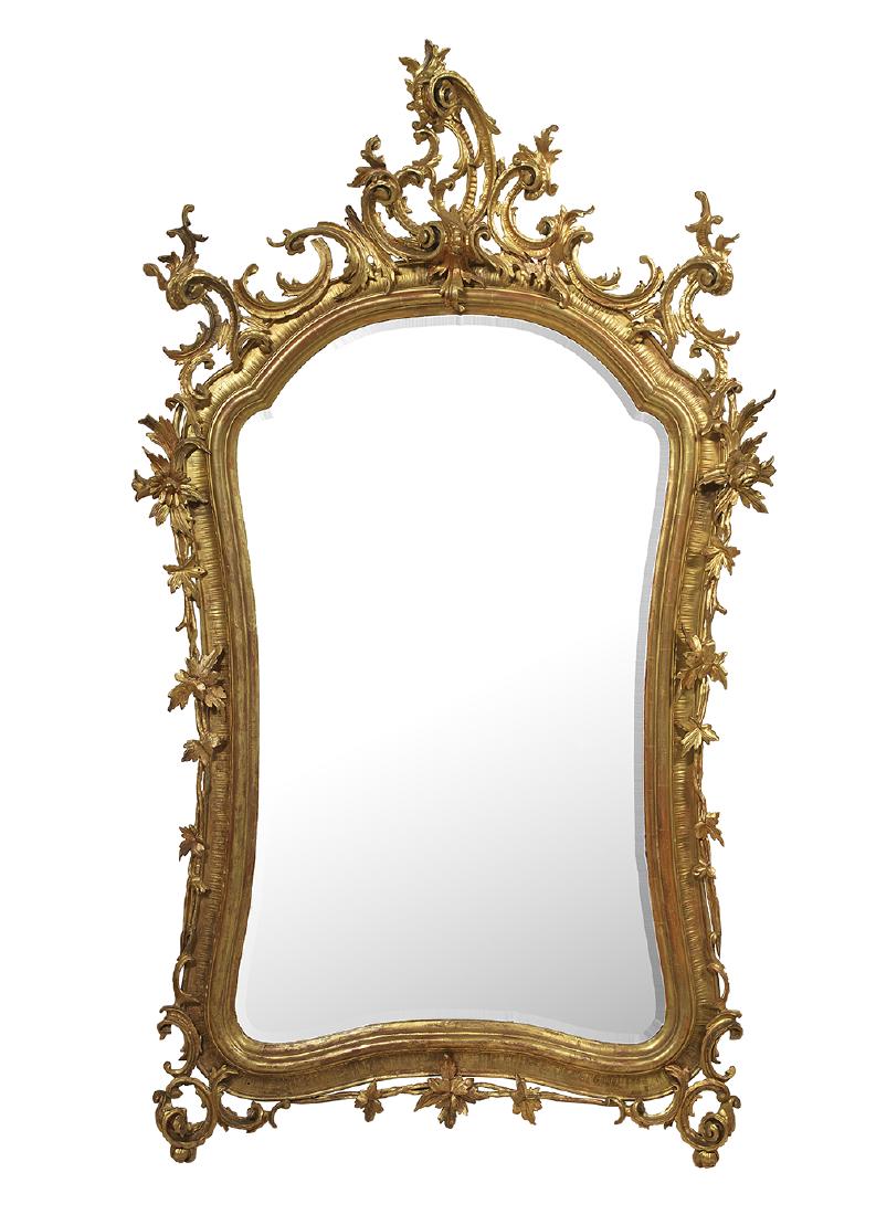 Napoleon III Giltwood Mirror (1 of 1)