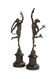 Pair of Bronze Figures of "Mercury" and "Fame"
