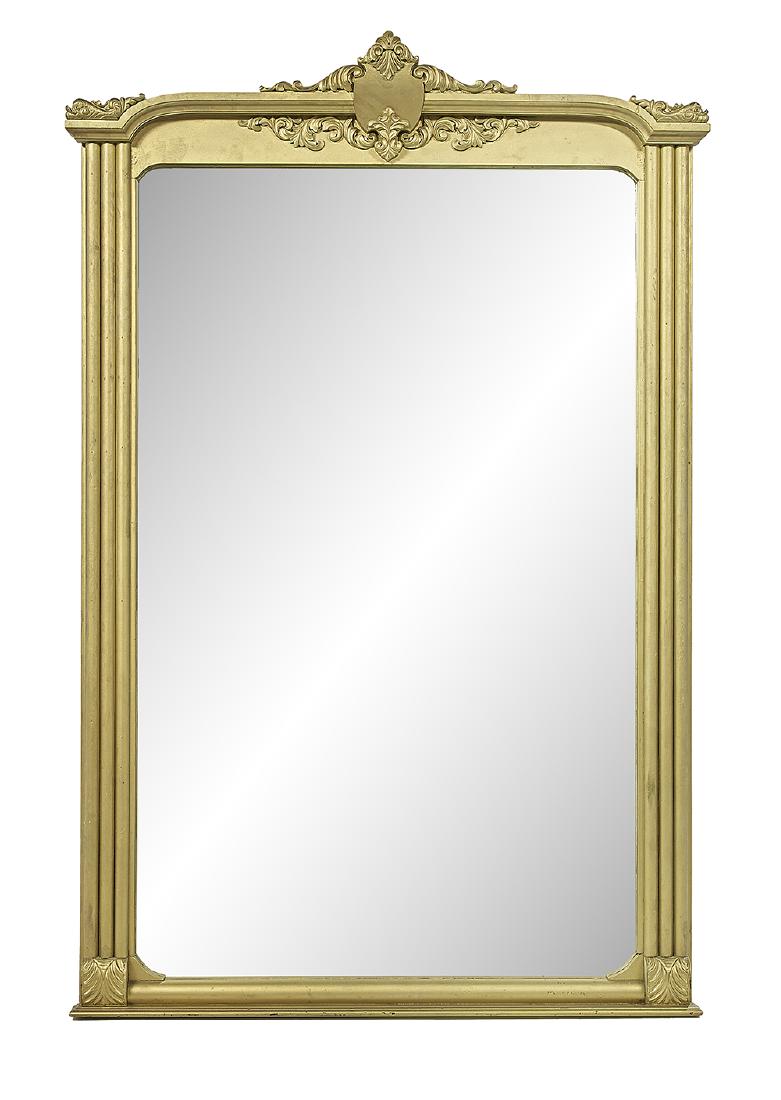 Neoclassical-Style Giltwood Mirror (1 of 1)